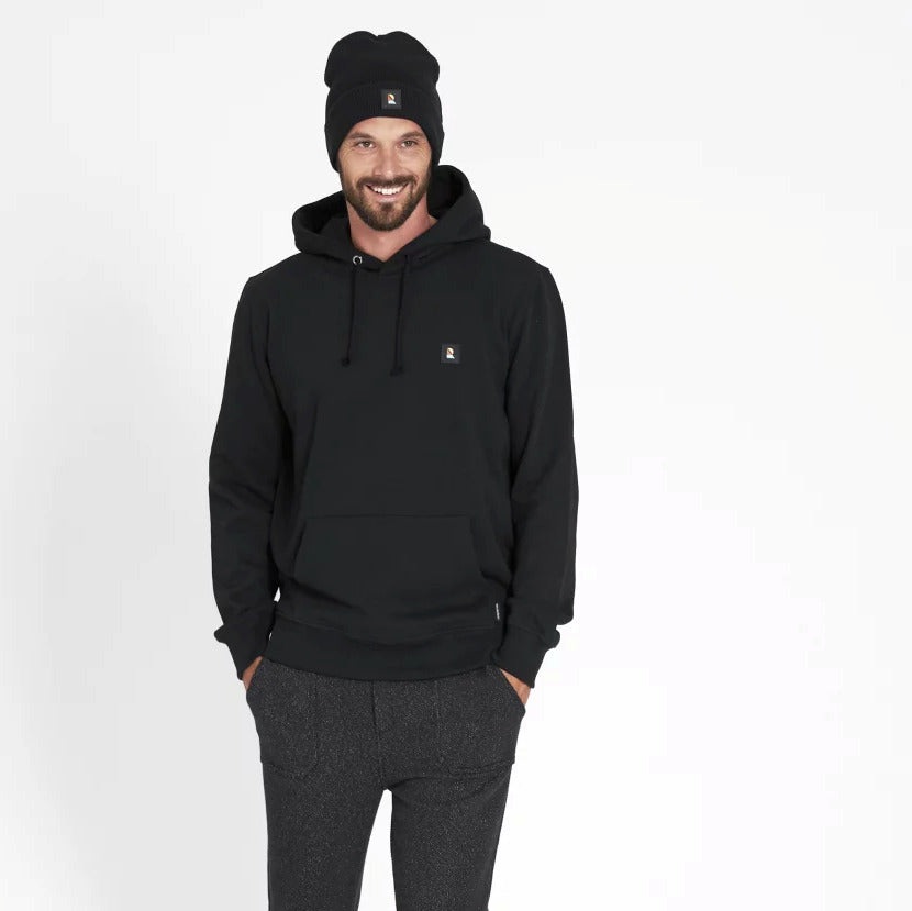 recolution Herren Hoodie "RECO BADGE" - Black