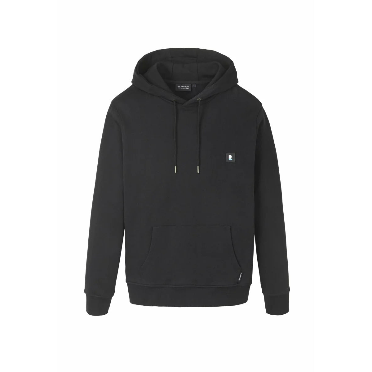 recolution Herren Hoodie "RECO BADGE" - Black