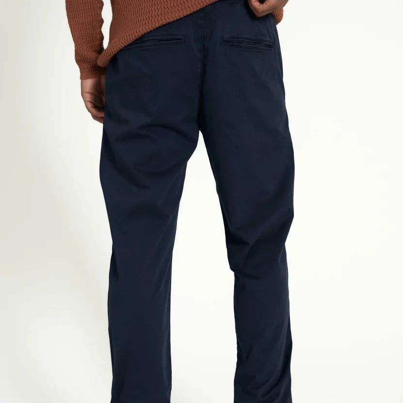 recolution Herren Chinohose "MUSA" - Dark Navy