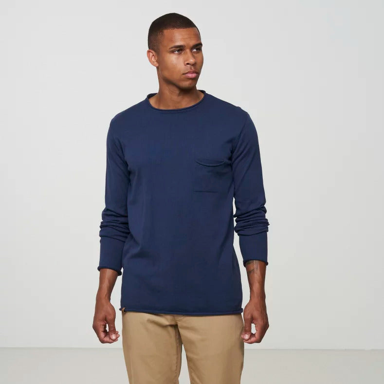 recolution-herren-leichter-pullover-lavender-in-navy