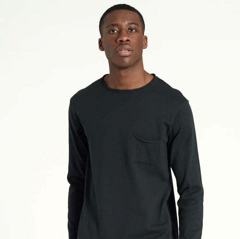 recolution Herren Crew Neck "LAVENDER" - Deep Green