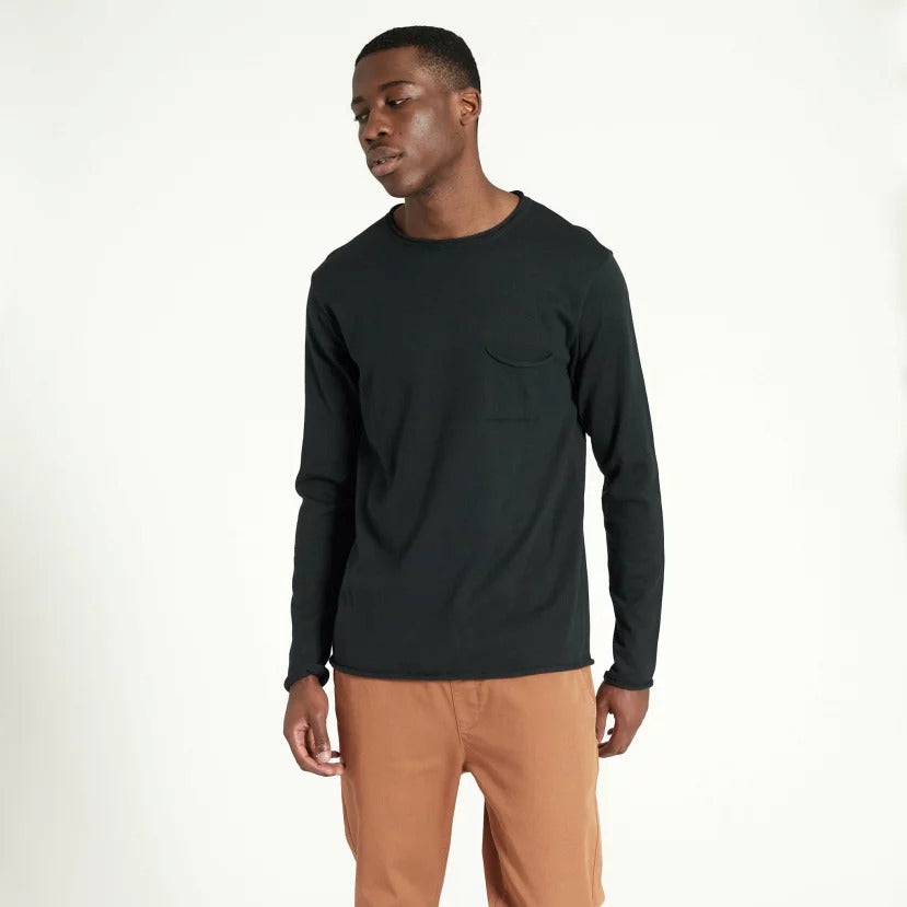 recolution Herren Crew Neck "LAVENDER" - Deep Green