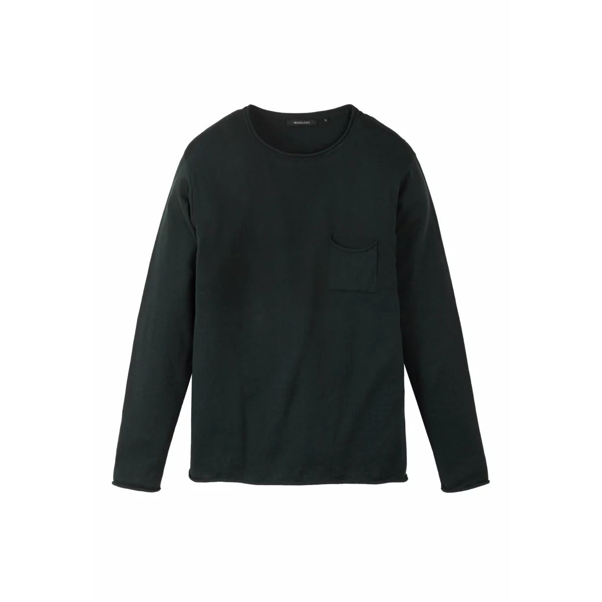 recolution Herren Crew Neck "LAVENDER" - Deep Green