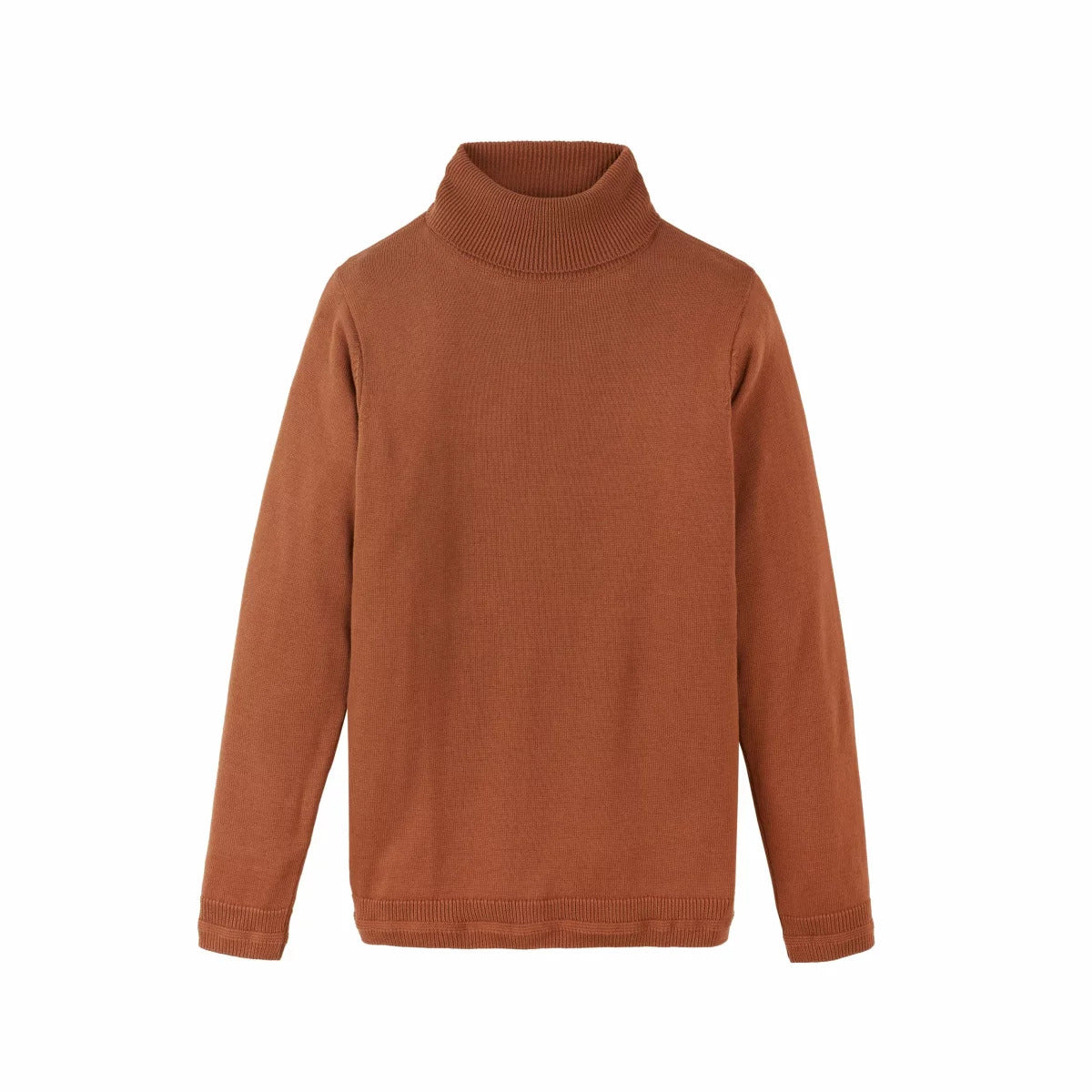 recolution Herren Turtleneck "PINE" - Dark Orange