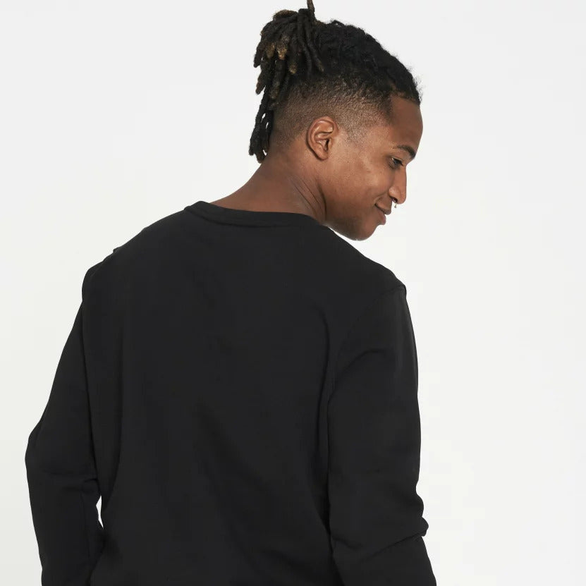 recolution Herren Sweatshirt "RECO BADGE" - Black