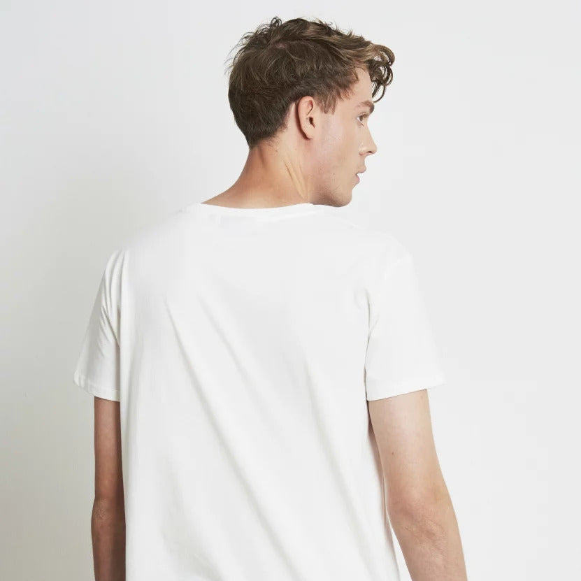 recolution Organic Herren T-Shirt "TRASHMAN" - White