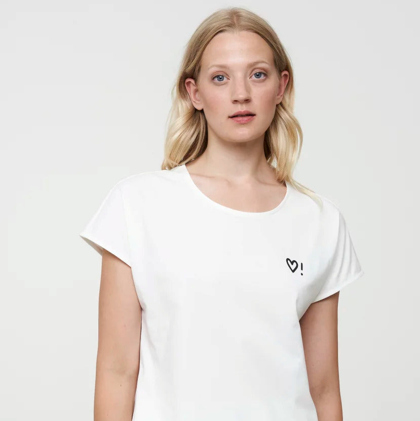 recolution T-Shirt "ALOCASIA LOVE" - Off White