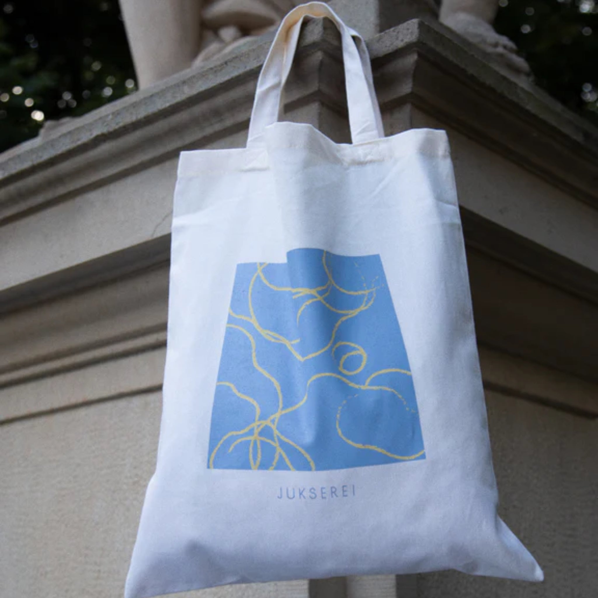 Jukserei Tragetasche "ROSE" Light Blue
