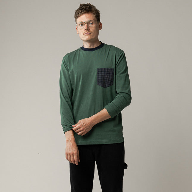 MELAWEAR Herren Langarmshirt "SANJAY" - Dritte Wahl