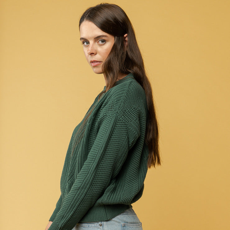 MELA Damen Strickpullover "SEEMA" Speckles