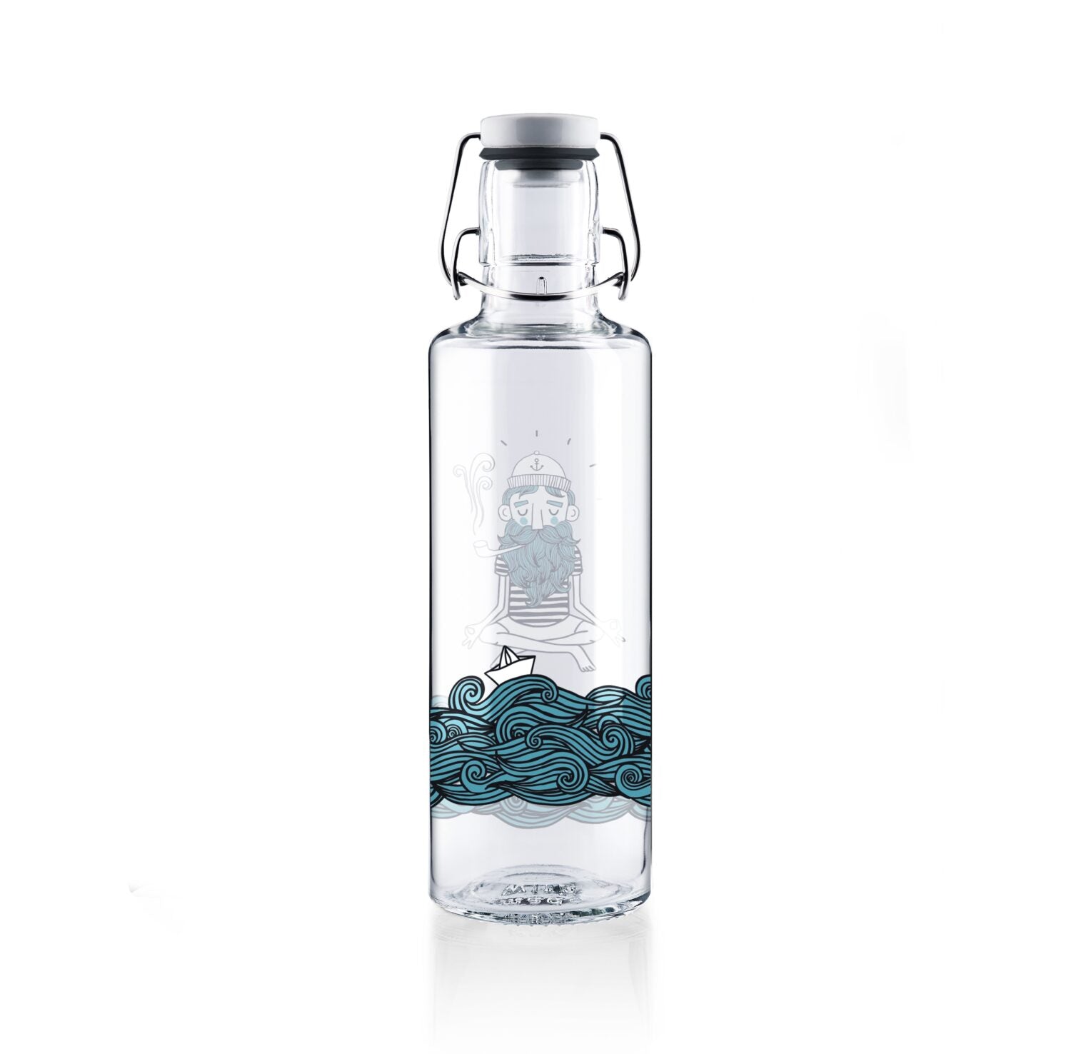 soulbottles 0,6l Glastrinkflasche "Soulsailor"
