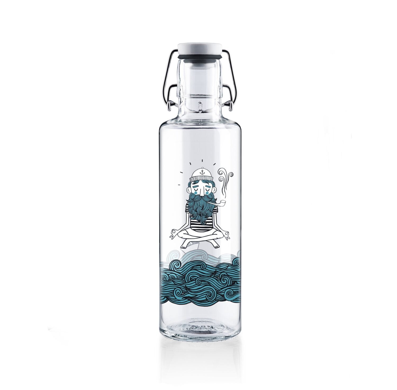 soulbottles 0,6l Glastrinkflasche "Soulsailor"