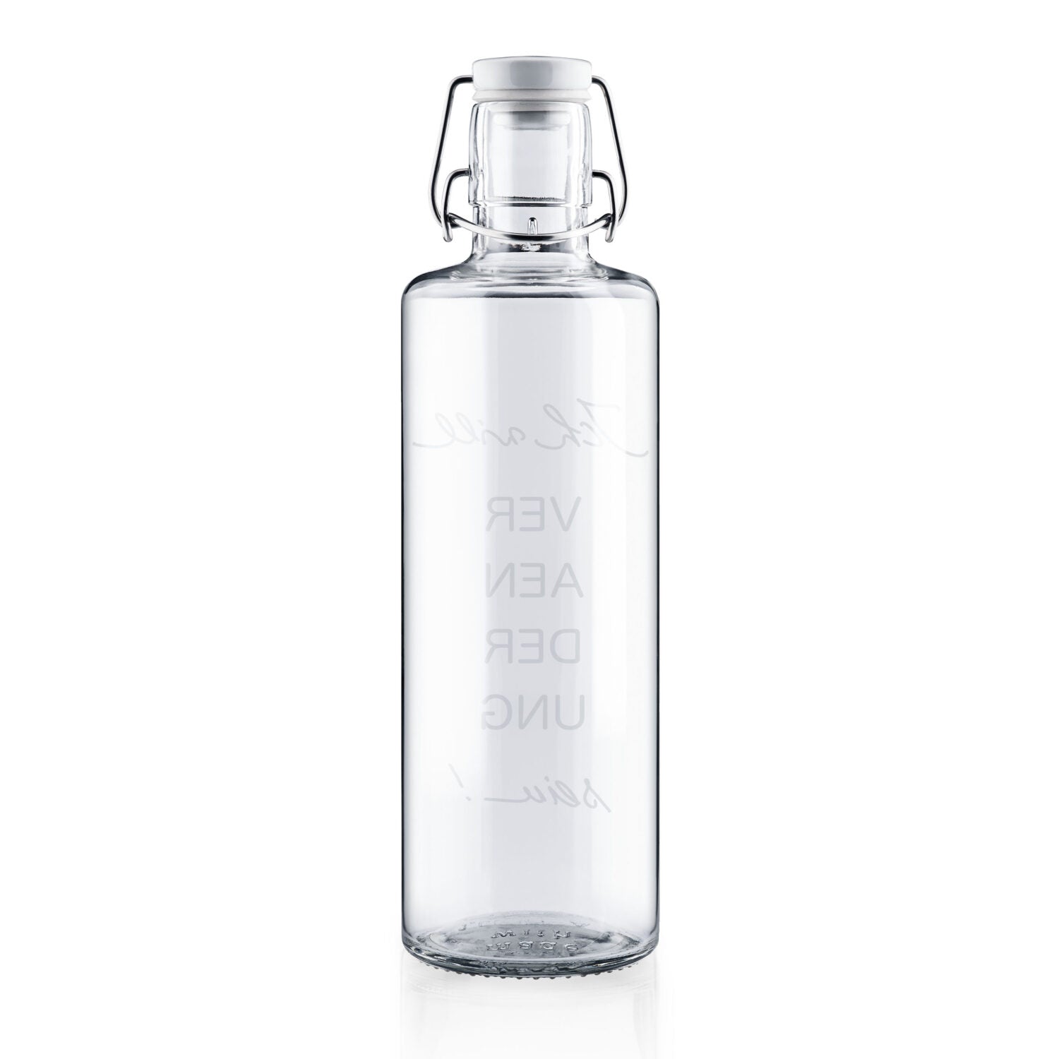soulbottles 1l Glastrinkflasche "Veränderung"