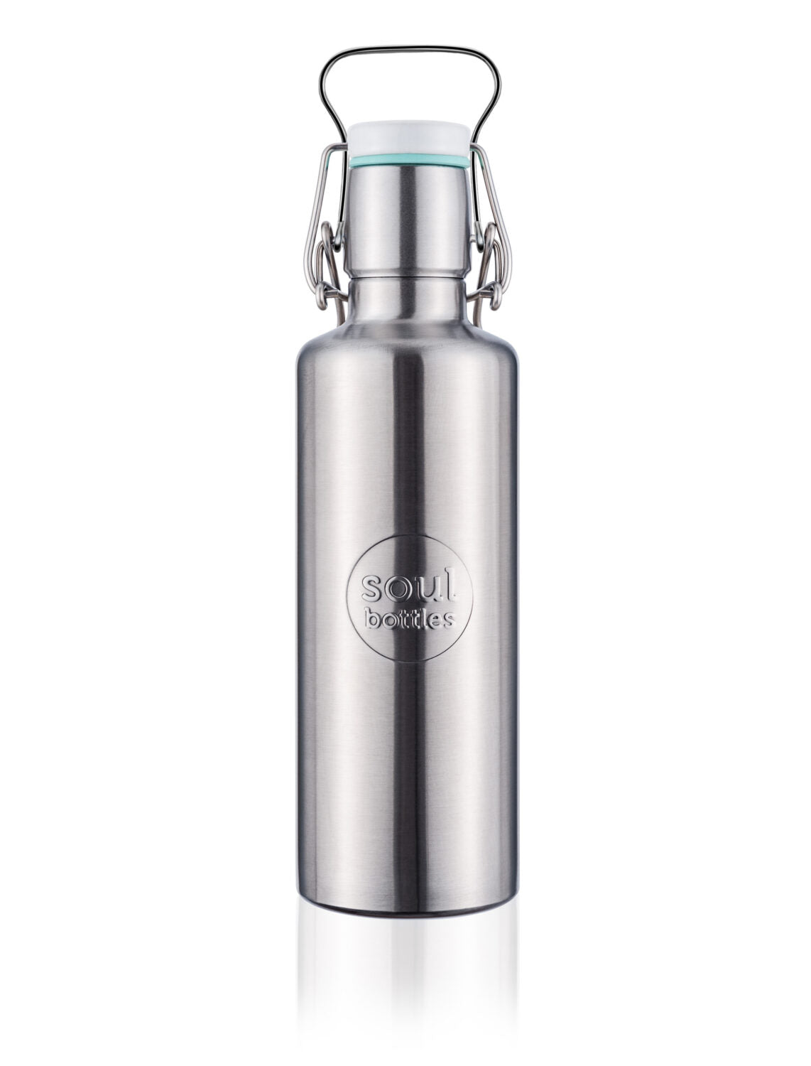 soulbottles 0,6l steel Basic Türkis