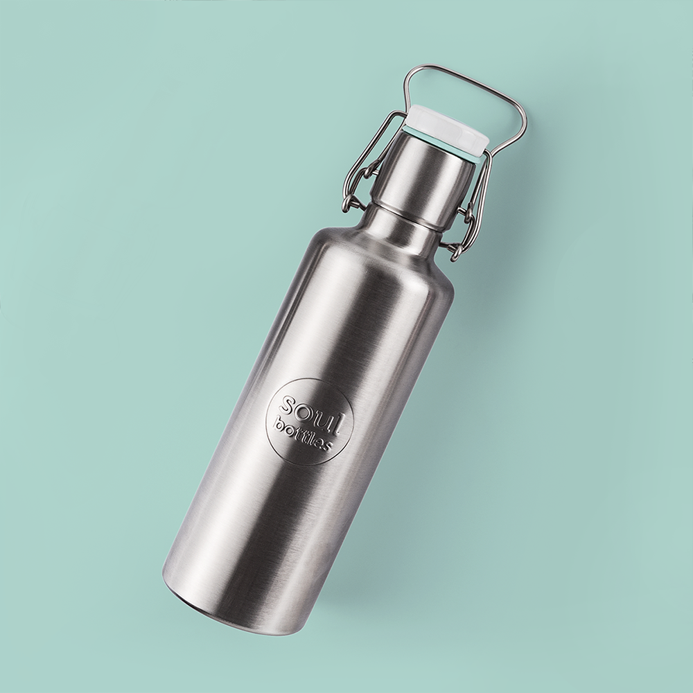 soulbottles 0,6l steel "Basic Türkis"