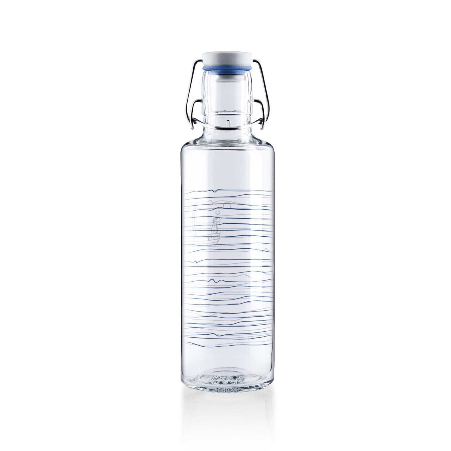 soulbottles 0,6l Glastrinkflasche "Heimat.Wasser."
