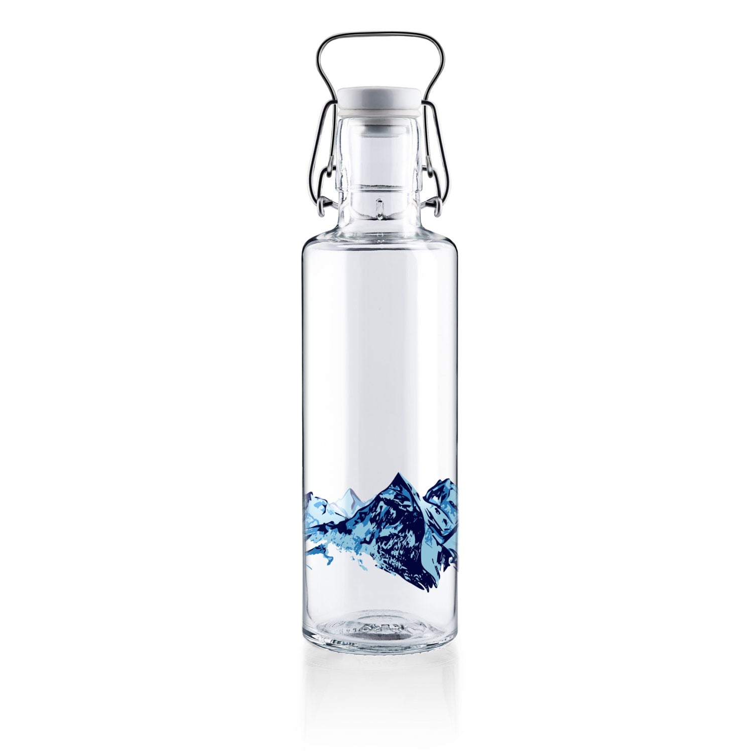 soulbottles 0,6l Glastrinkflasche "Alpenblick"