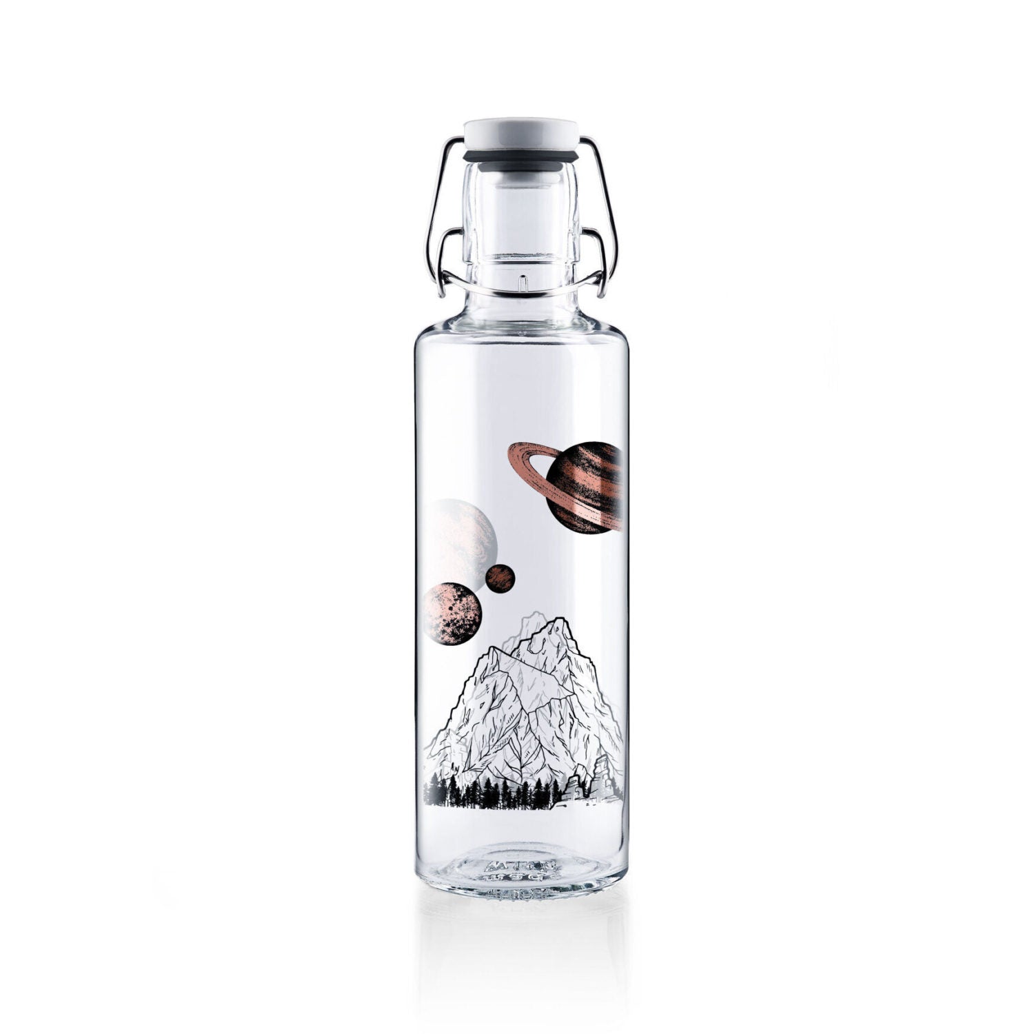 soulbottles 0,6l Glastrinkflasche "The sky is not the limit"