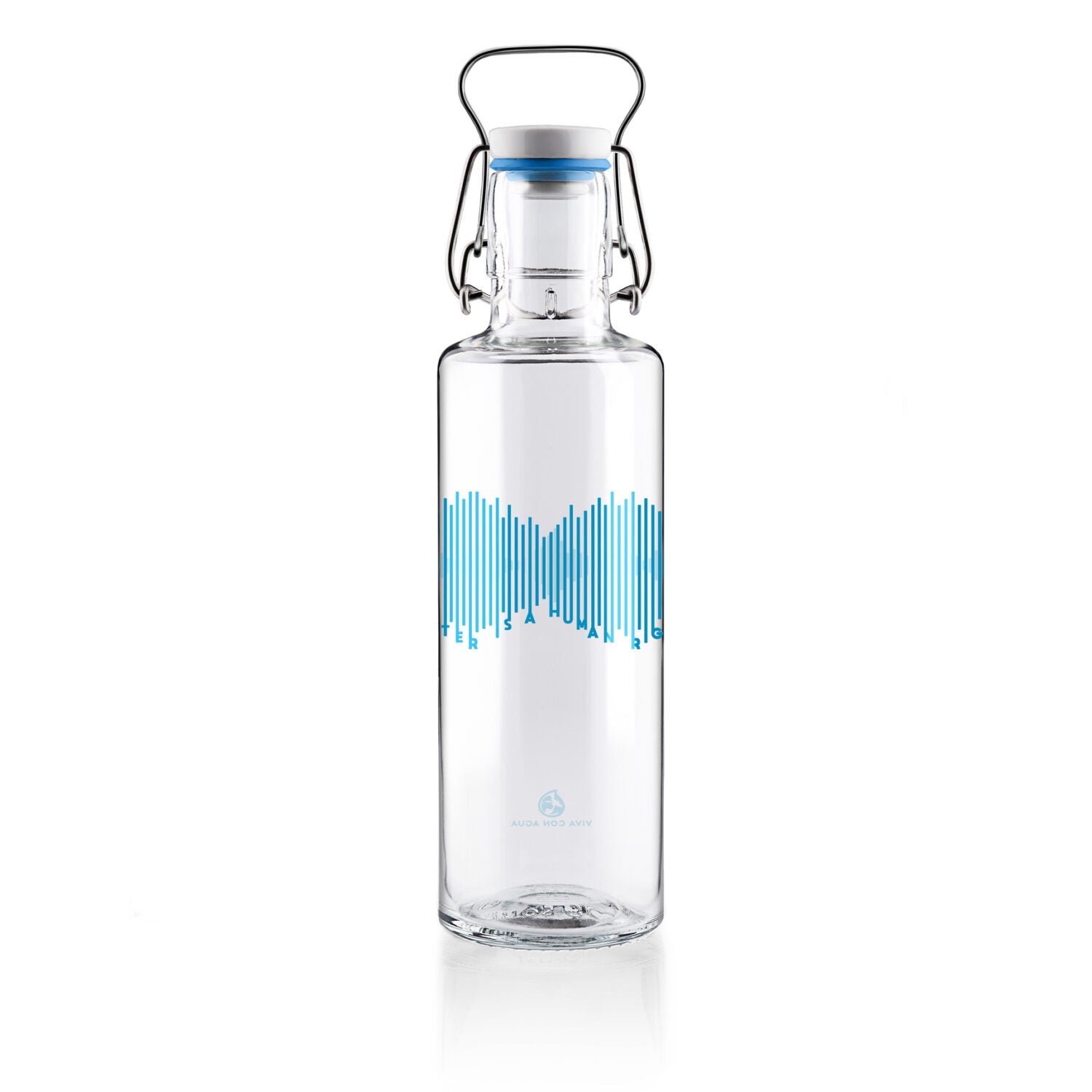 soulbottles 0,6l Glastrinkflasche "Water is a human right"