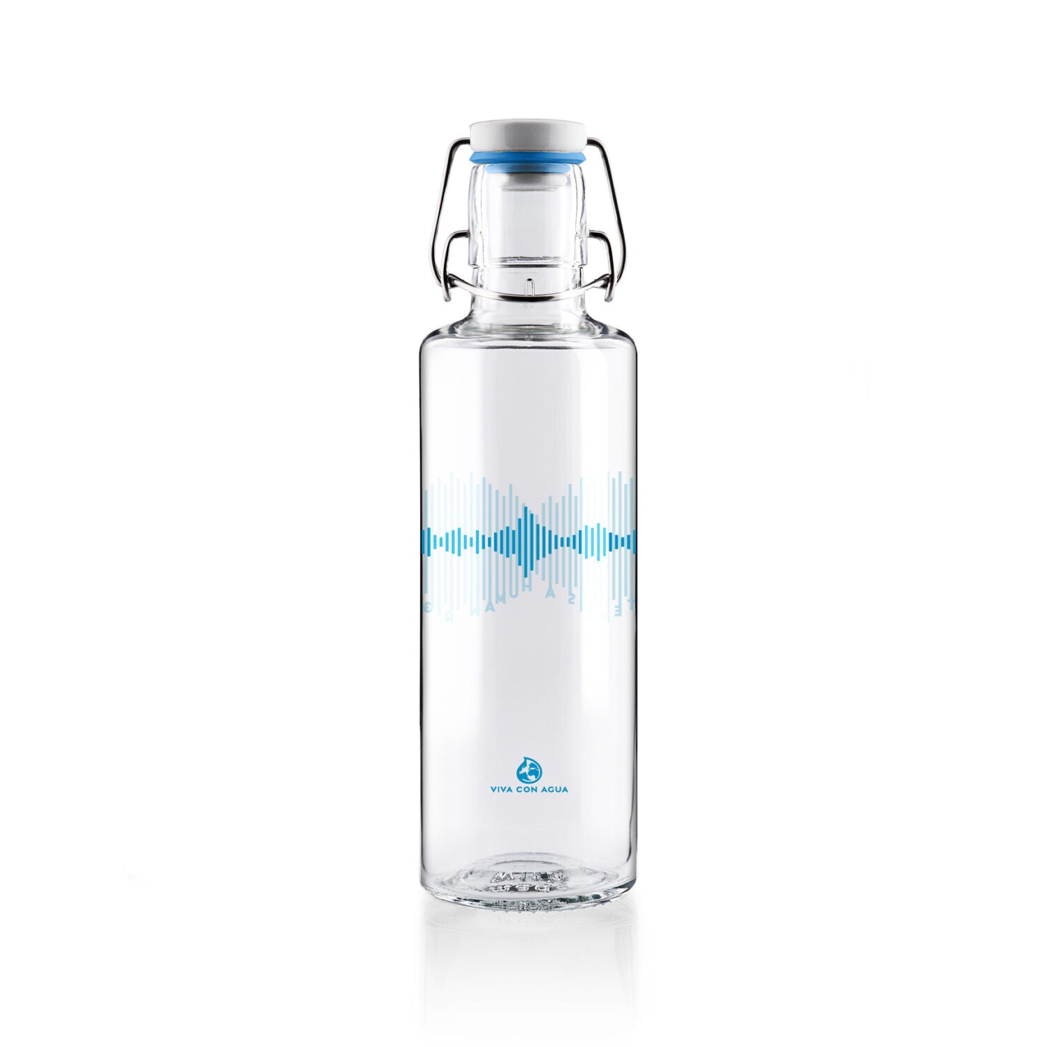soulbottles 0,6l Glastrinkflasche "Water is a human right"