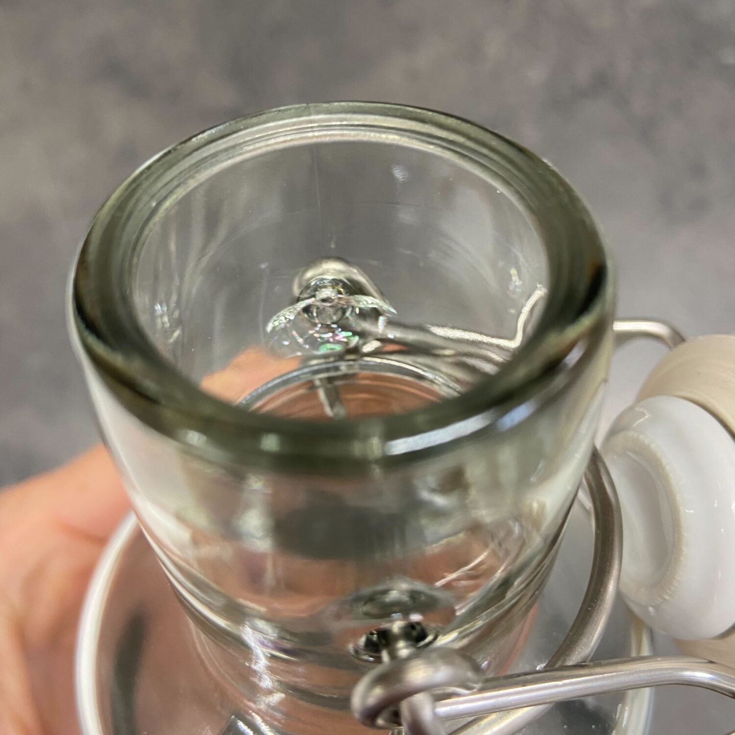 soulbottles 0,6l Glastrinkflasche "Heimat.Wasser." - Dritte Wahl