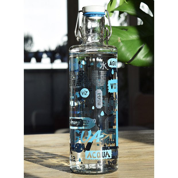 soulbottles 1l Glastrinkflasche Everybody everywhere