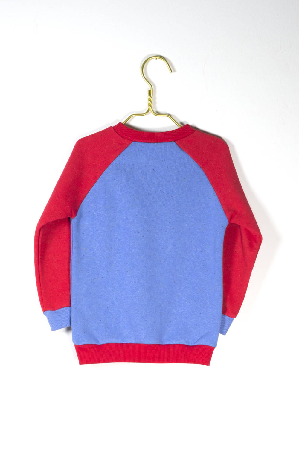 LOVE kidswear Louie Sweater blue&red