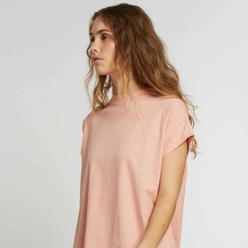 ThokkThokk Damen Boxy T-Shirt "Ballerina" - Rose