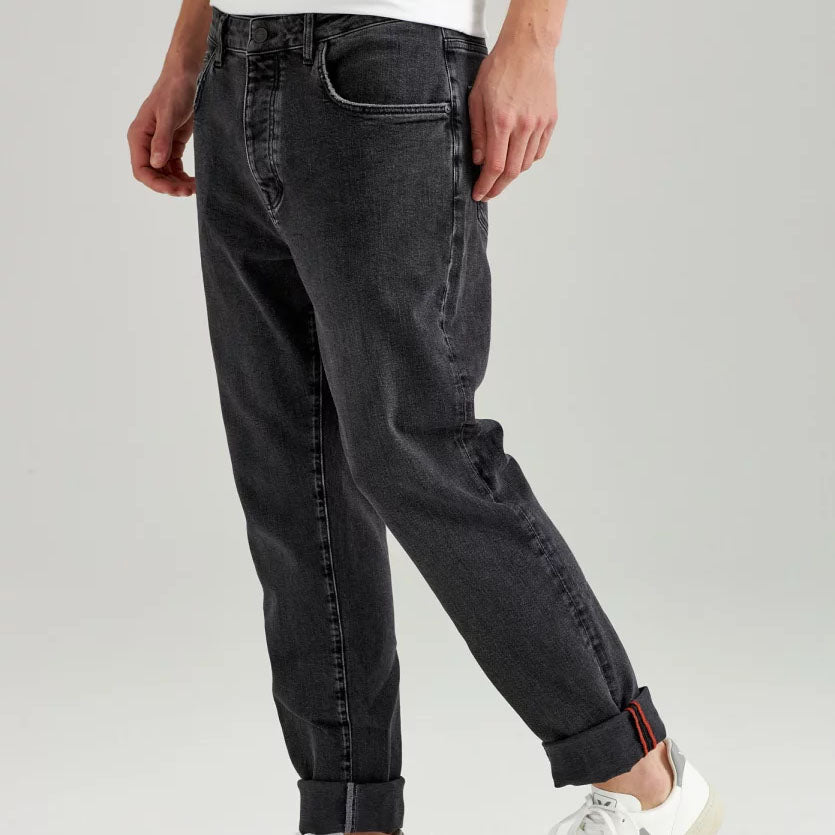 ThokkThokk Herren Straight Jeans - Grau