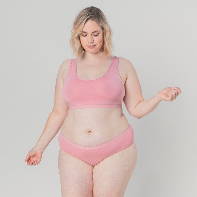 erlich textil Bustier "Vera" rose