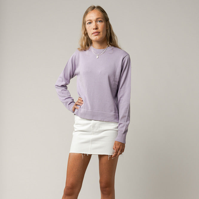 MELAWEAR Damen Feinstrickpullover VITI Lilac