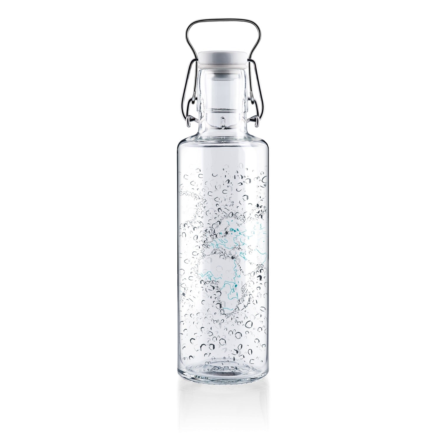 soulbottles 0,6l Glastrinkflasche "Waterworld"