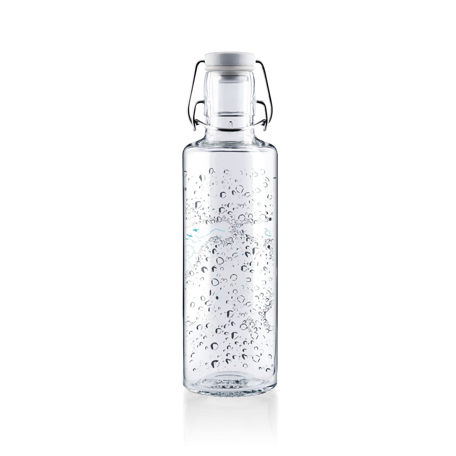 soulbottles 0,6l Glastrinkflasche "Waterworld"