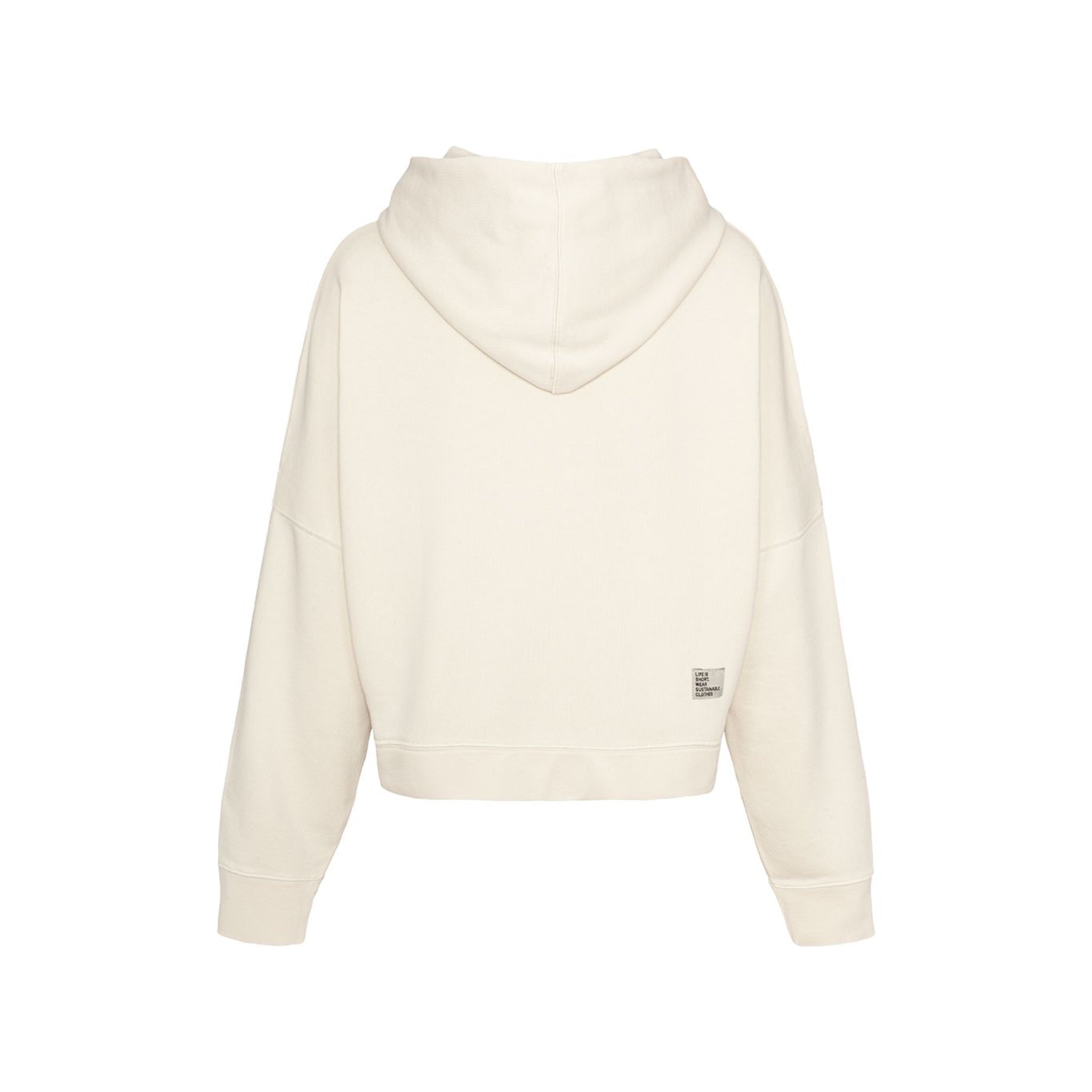 liv bergen Hoodie cropped "100% Organic Cotton"