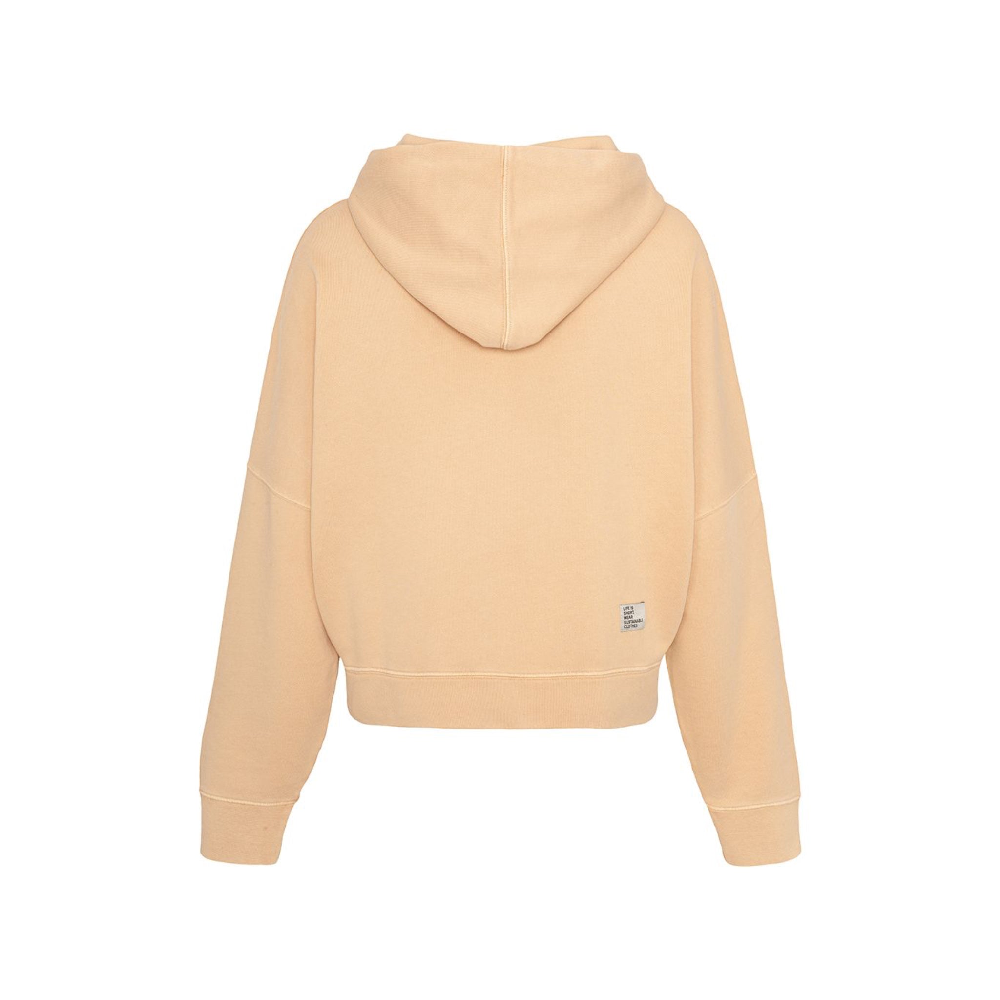liv bergen Hoodie cropped "100% Organic Cotton"