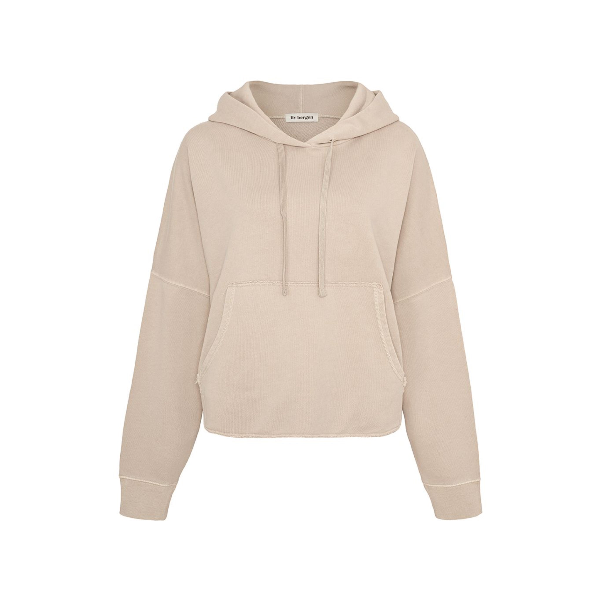 liv bergen Hoodie cropped "100% Organic Cotton"