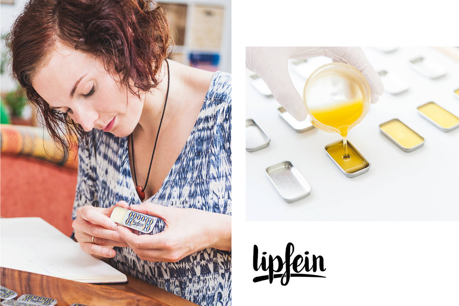 Handgemachte und vegane Lippenpflege - lipfein aus Dresden
