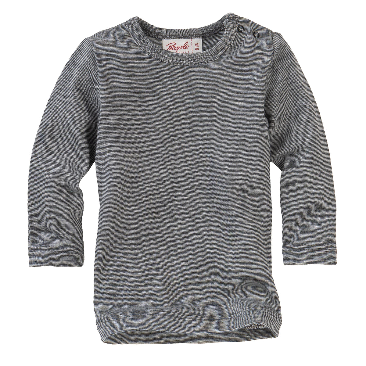 People Wear Organic Baumwolle-Wolle-Seide Langarm-Shirt
