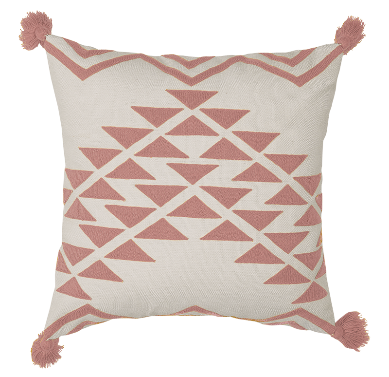 LIV interior Outdoor Kissen "MASU" 45x45 cm White Mauve