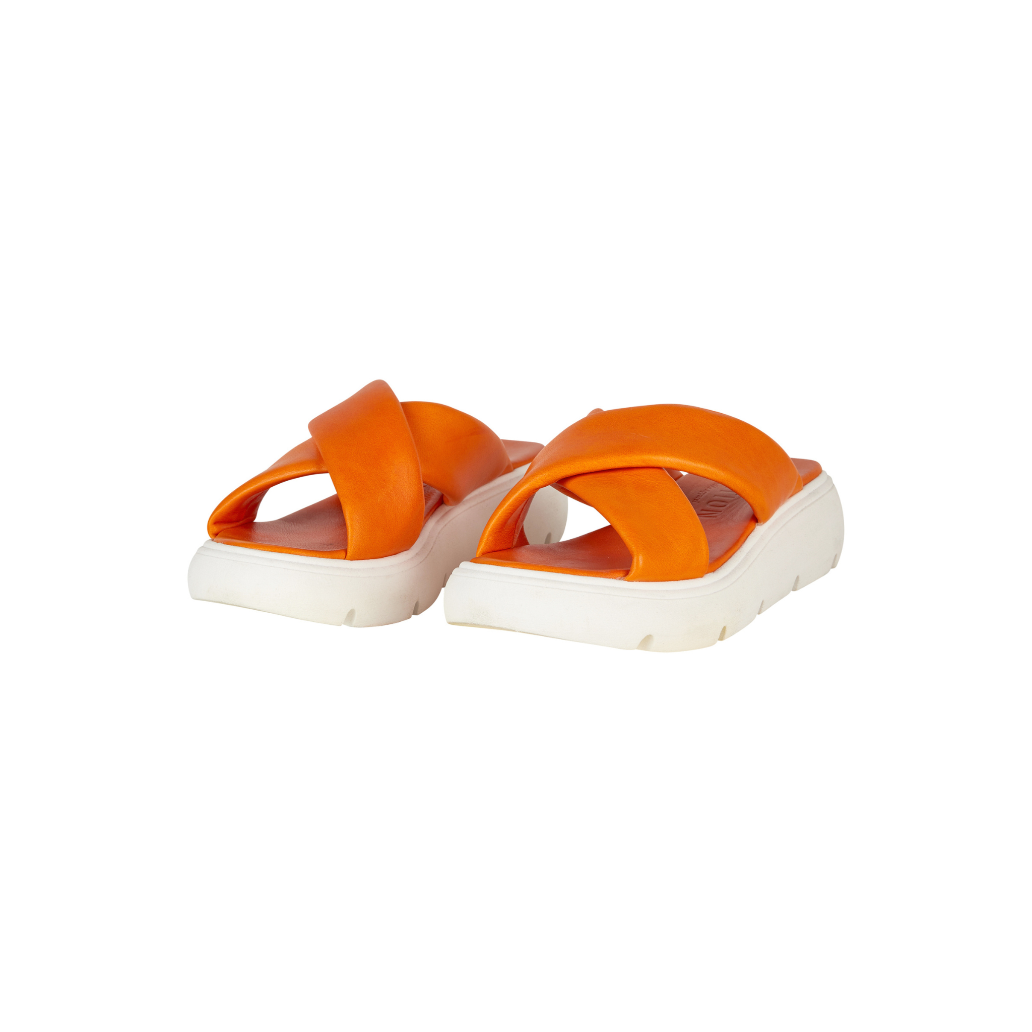 ADDITION "Cross Sandal" Vibrant Orange