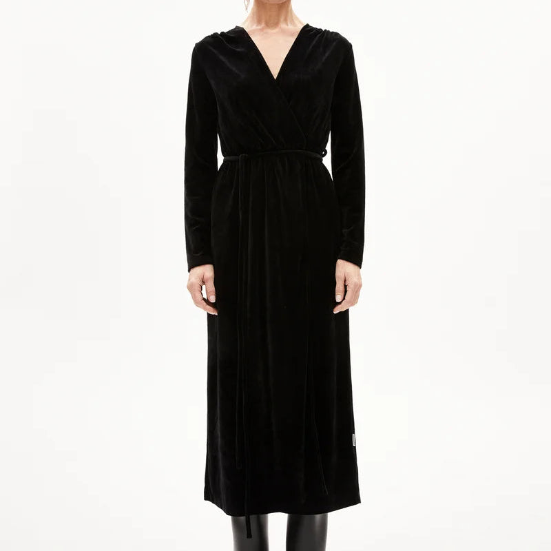 ARMEDANGELS Damen Casual Kleider Jersey "VERLAAR" Black