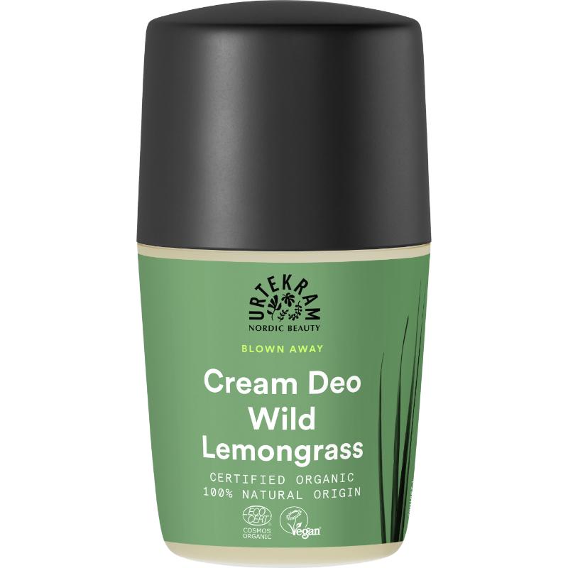 Urtekram Cream Deo "Wild Lemongrass" 50 ml