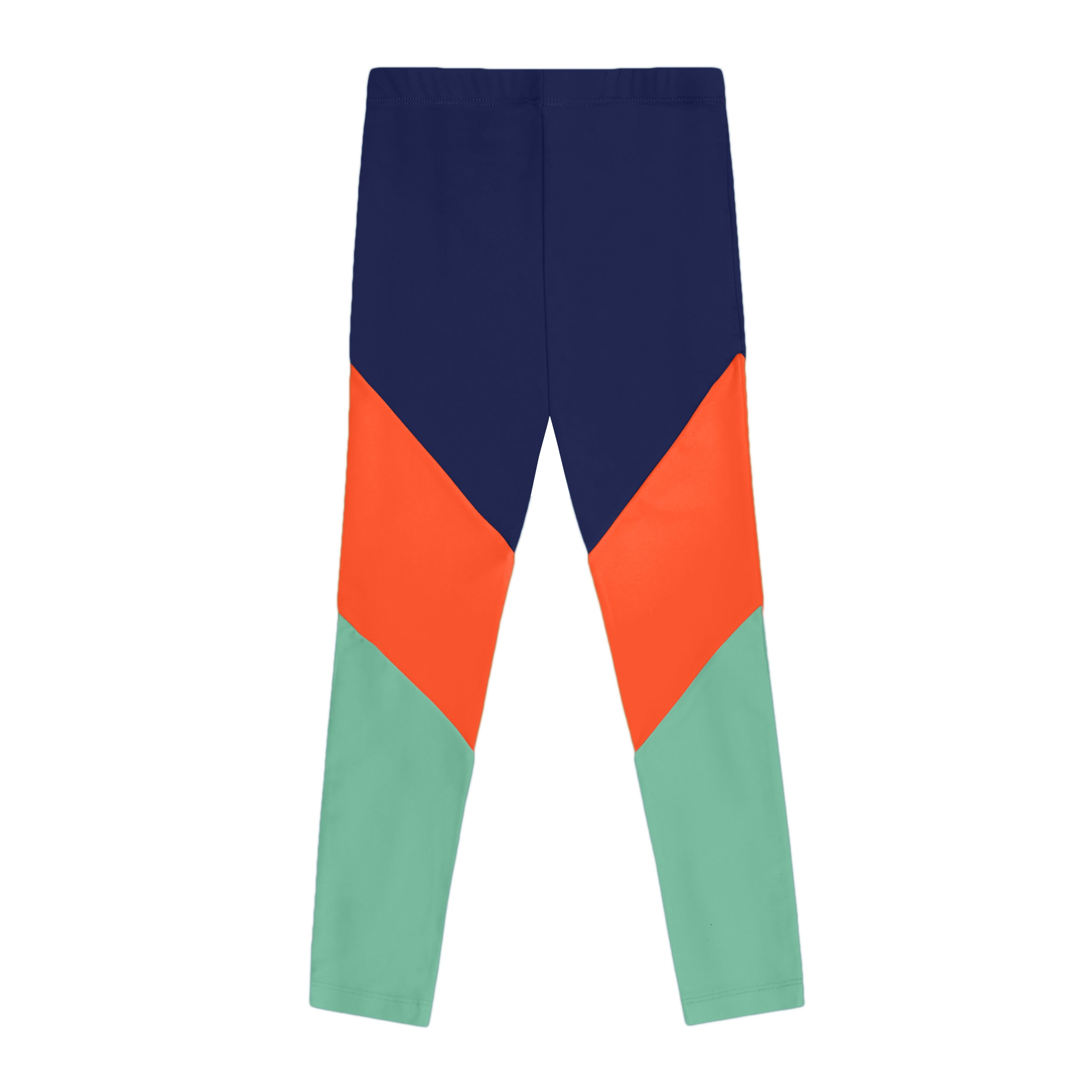 Manitober Kinder UV Leggings Coral Mint Navy