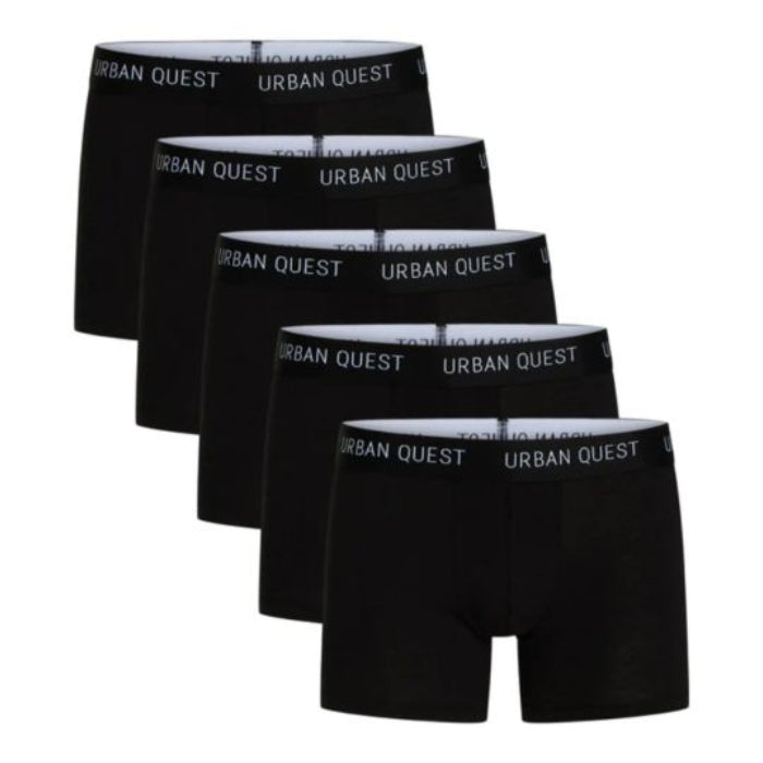 Urban Quest Herren Tights "Bamboo" 5er Pack Black