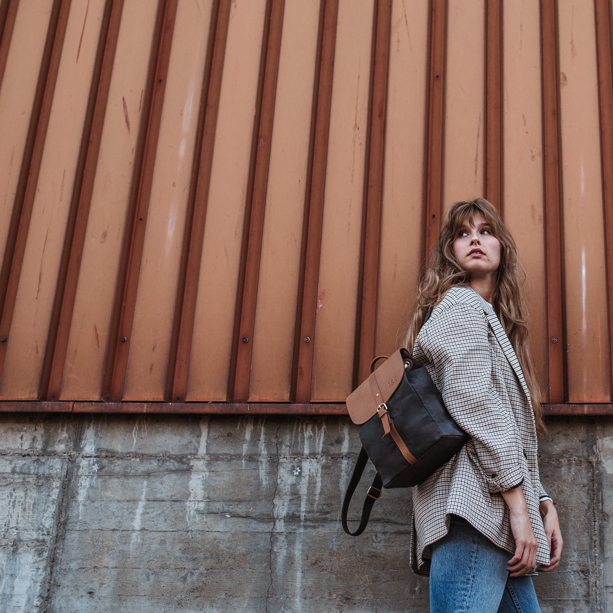 Fitz & Huxley Rucksack "SOLSTICE" grey