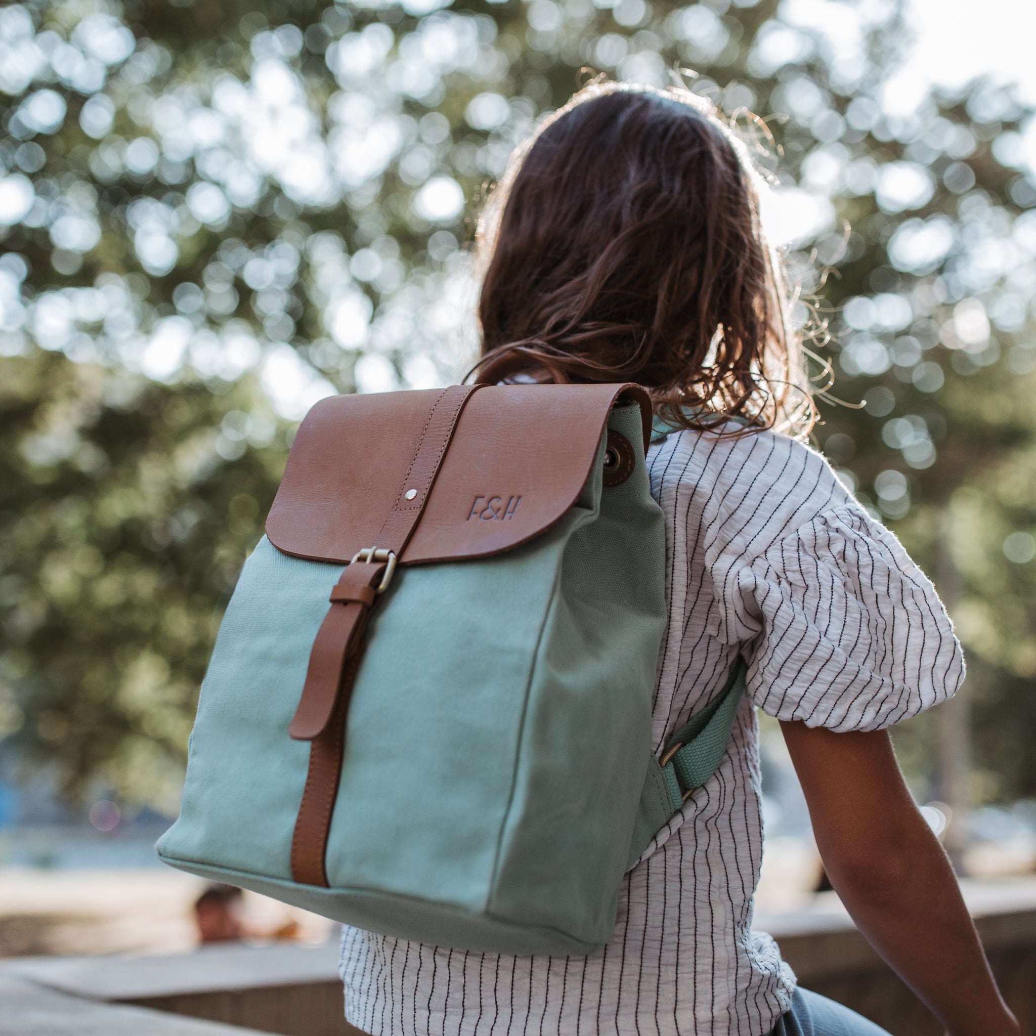 Fitz & Huxley Rucksack "SOLSTICE" mini mint