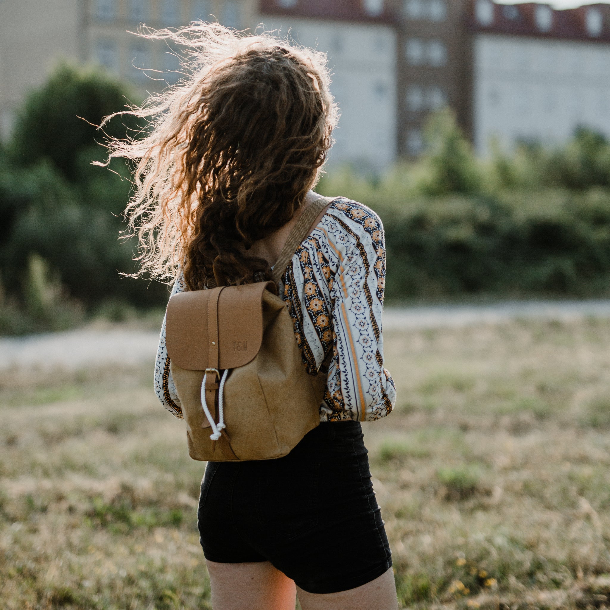 Fitz & Huxley Rucksack "SOLSTICE" mini macaroon