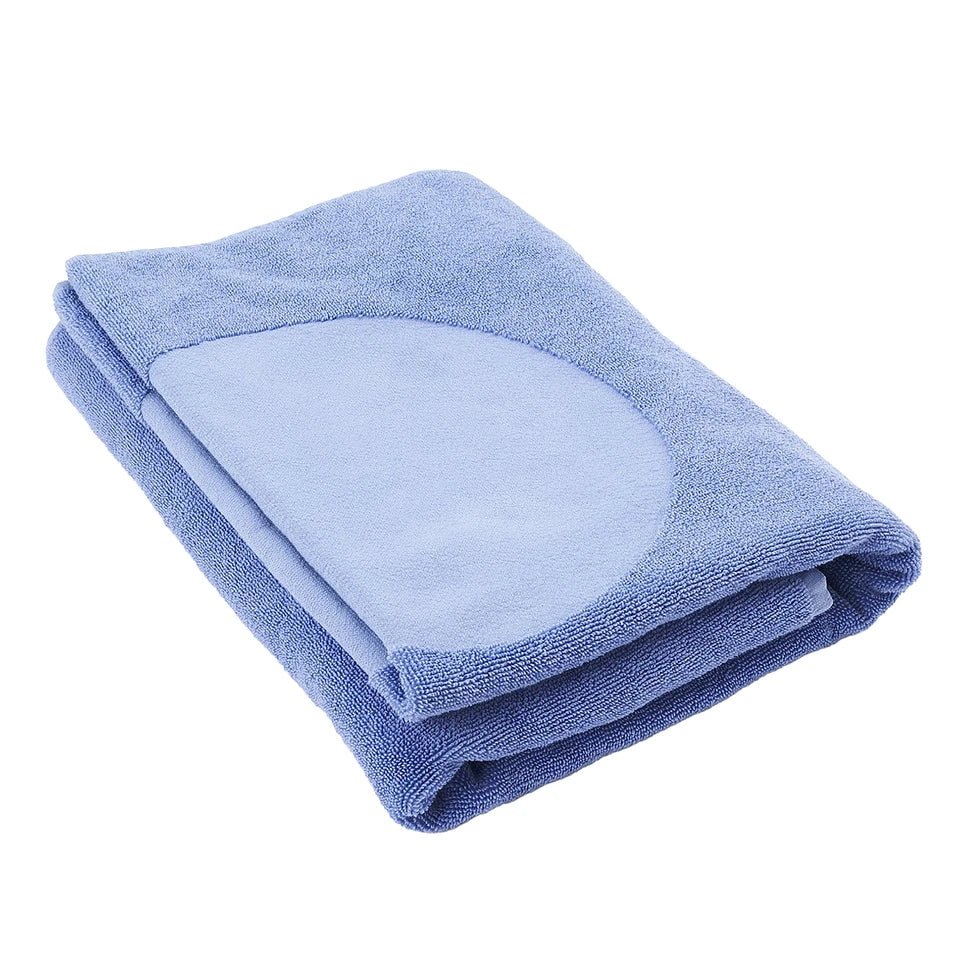 pinqponq Strandtuch "Beach Towel" Pool Blue 90 x 170 cm