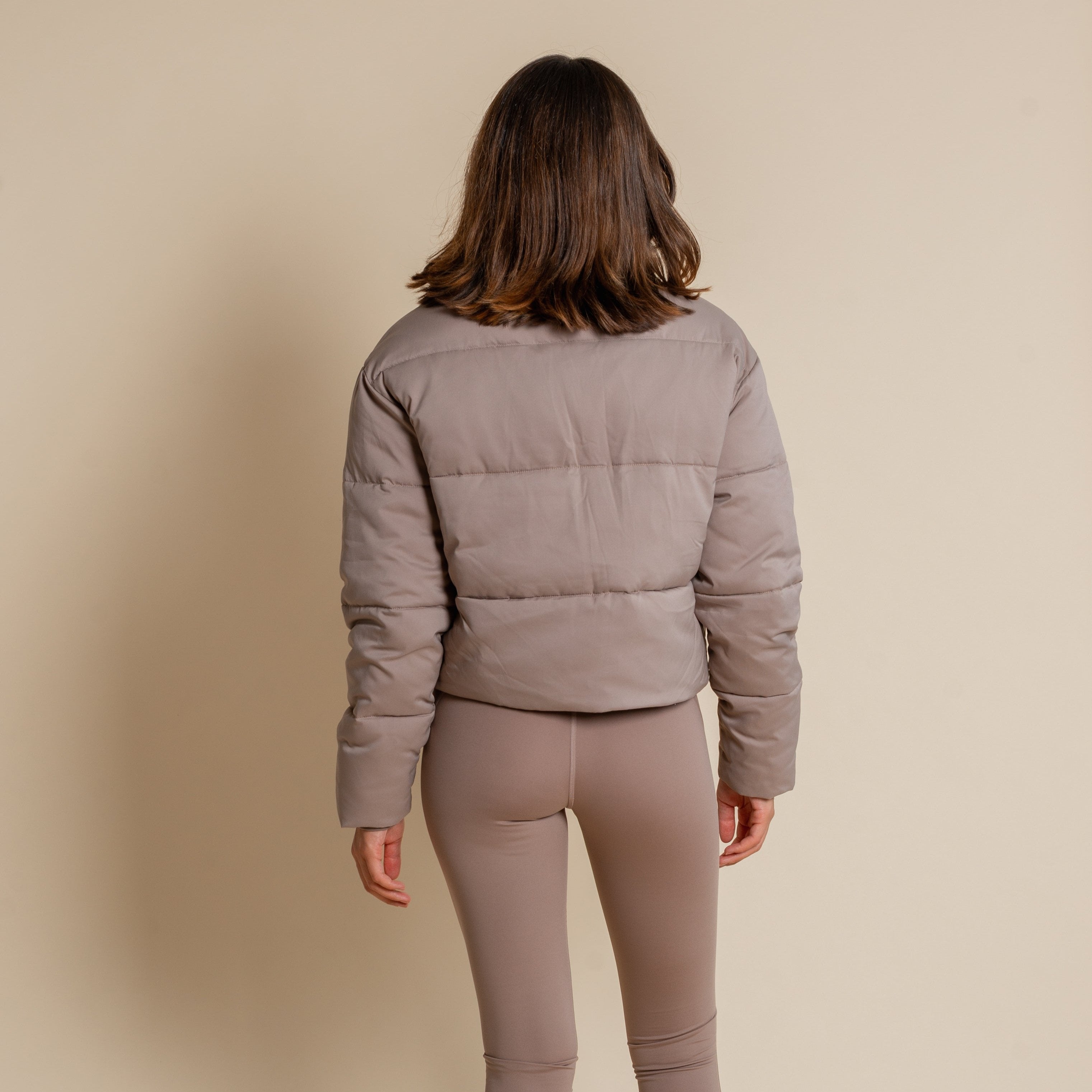 Girlfriend Collective Puffer Jacket "Cropped"