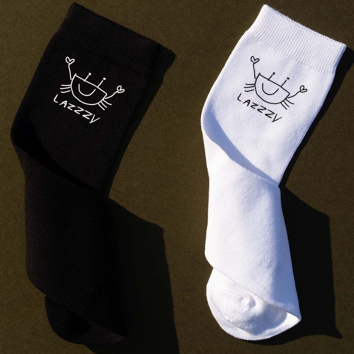 MARI&ANNE Socken Lazzzy weiß